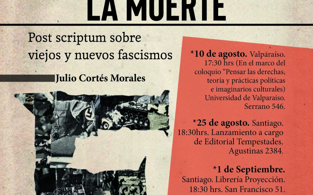Lanzamiento de «La religión de la muerte» en Valparaiso, Santiago y Neltume